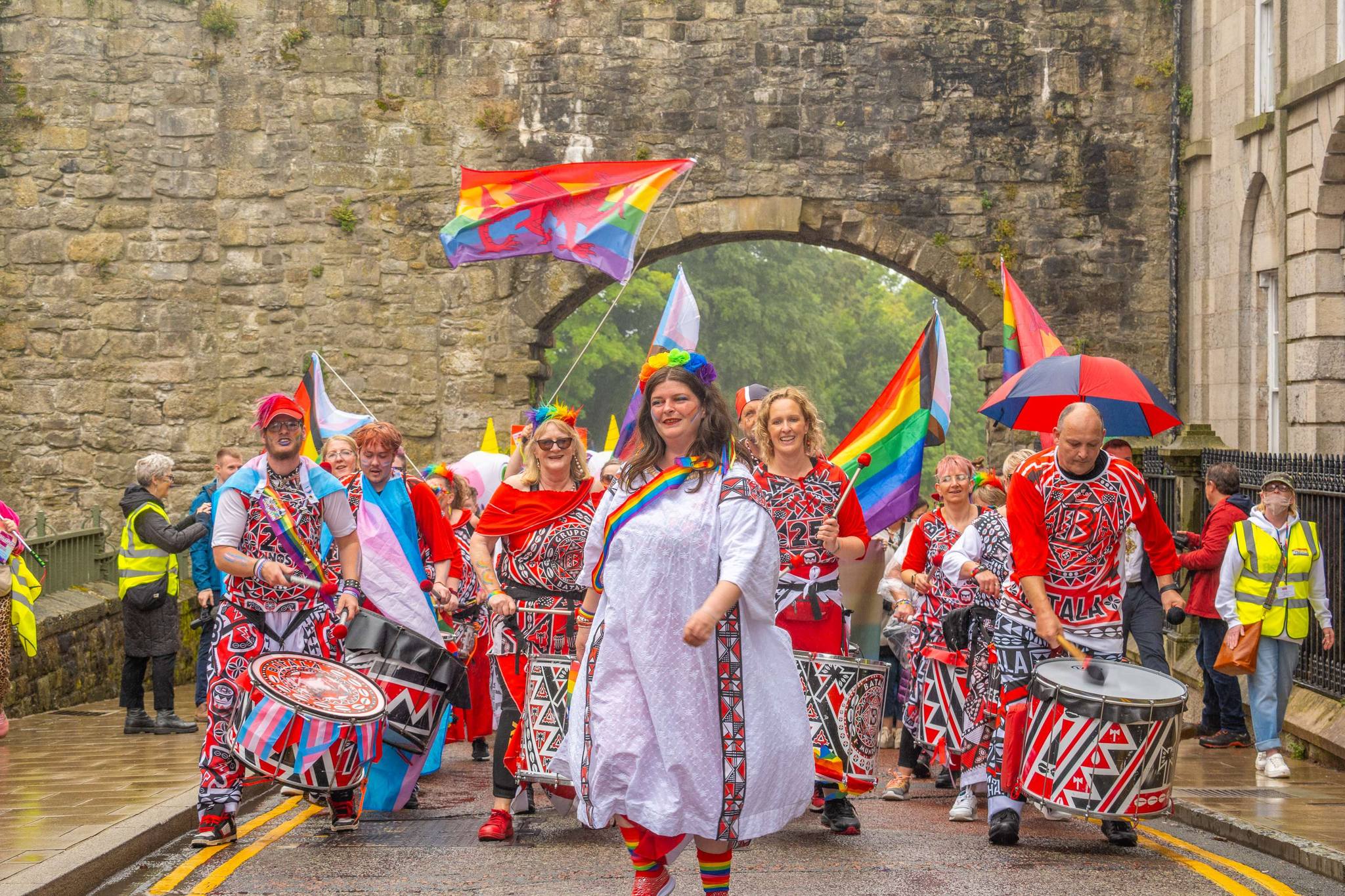 Batala Bangor Caernarfon Pride gig